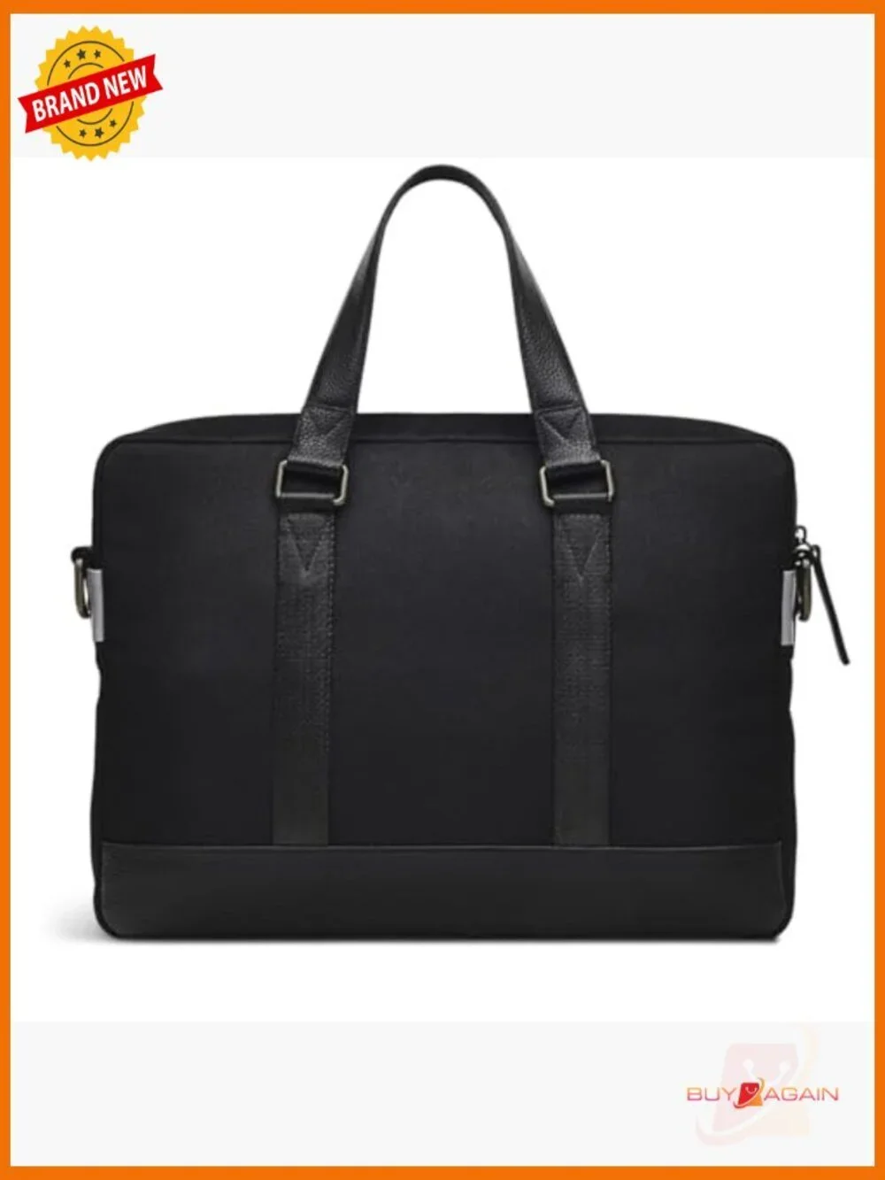 Men's Medium Leather Satchel Bag Laptop 13